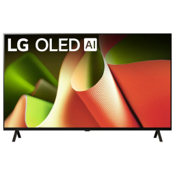 LG 55-inch B4 OLED 4K UHD Smart TV on a white background