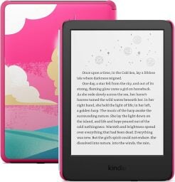 Kindle Kids with pink cover
