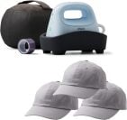 Cricut Hat Heat Press machine with hats