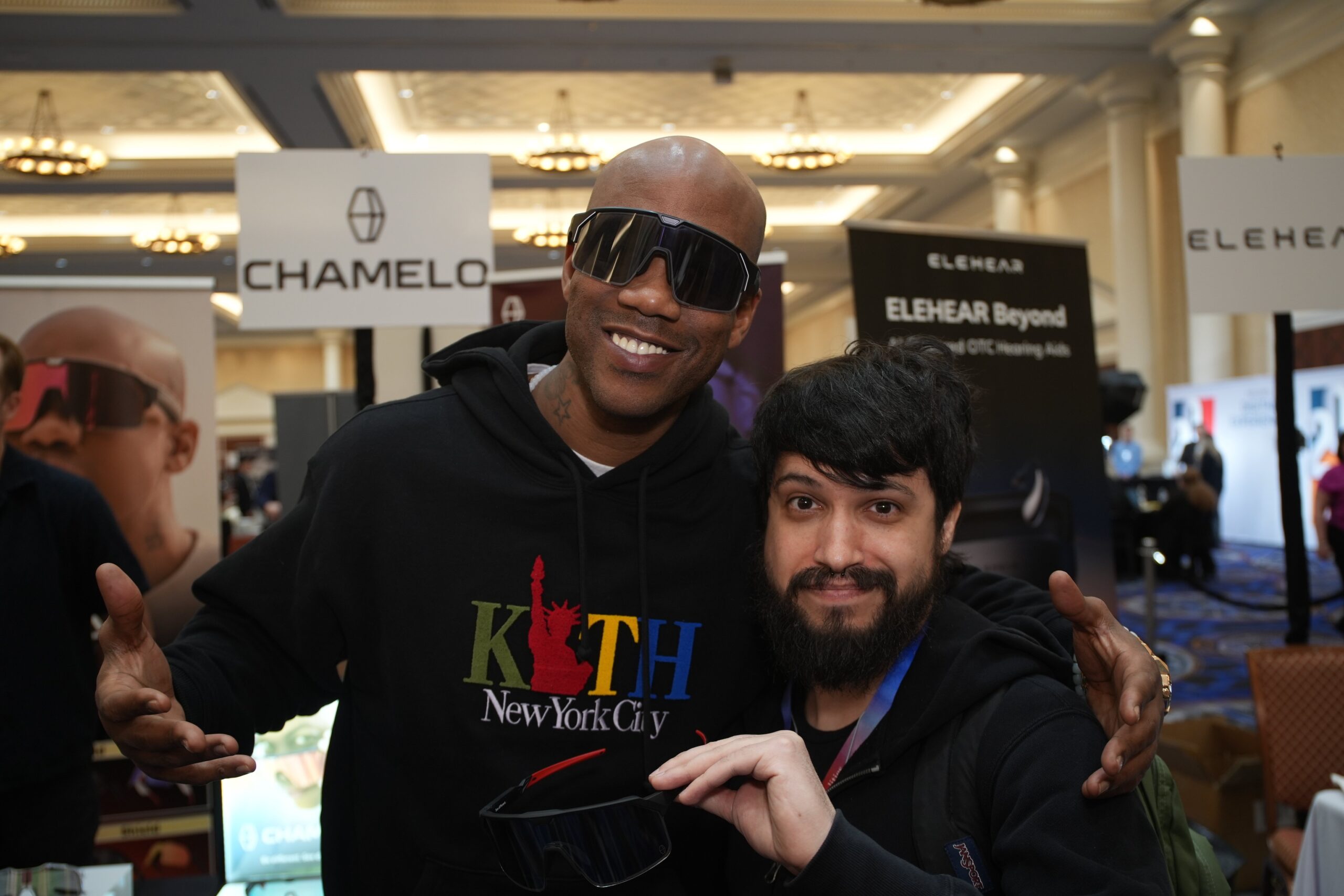 NBA All-Star Stephon Marbury and Mashable's Matt Binder