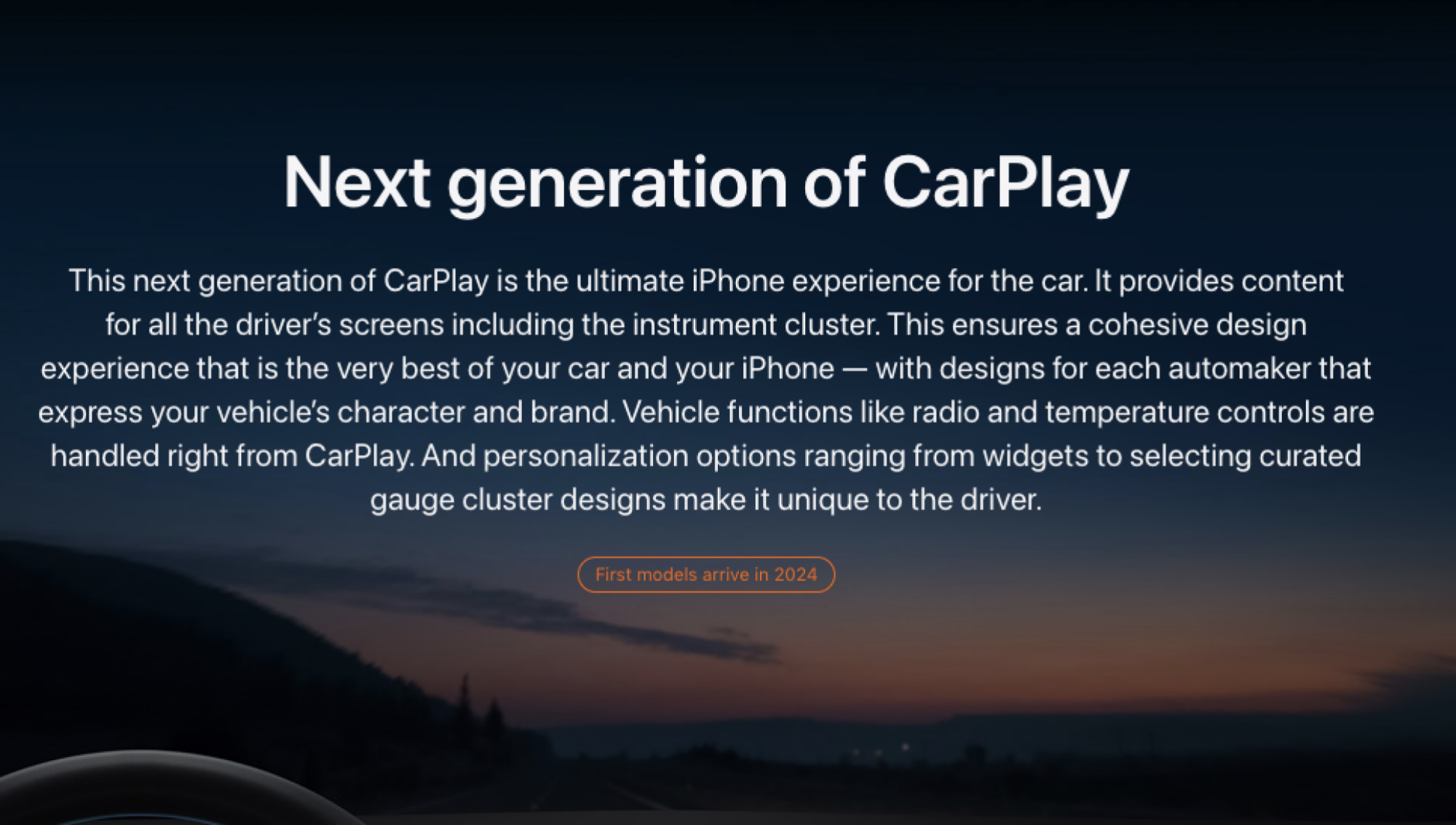 Apple CarPlay