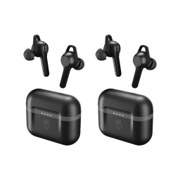 two-pack of Skullcandy Indy Evo true wireless Bluetooth earbuds