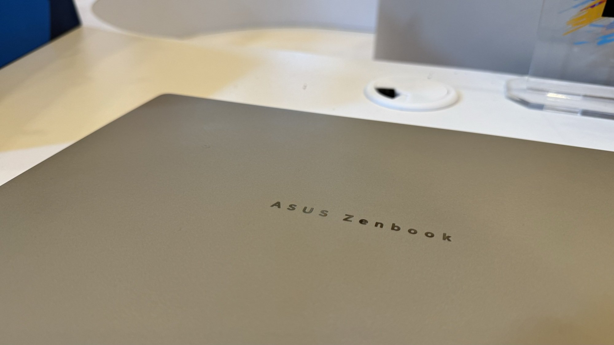 the asus zenbook a14 at ces 2025