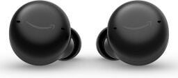 a black pair of amazon echo buds