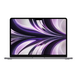 Apple 2022 MacBook Air M2 on a white background