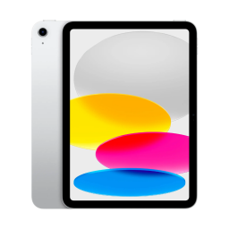 10.9-inch 10th-generation Apple iPad (Wi-Fi, 64GB, silver) on a white background