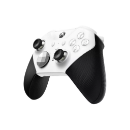 Xbox Elite Series 2 Core Wireless Controller (white/black) on a white background