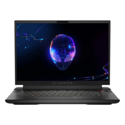 Alienware m16 16-inch gaming laptop on a white background