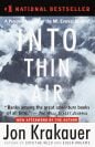 The cover of 'Into Thin Air' by Jon Krakauer