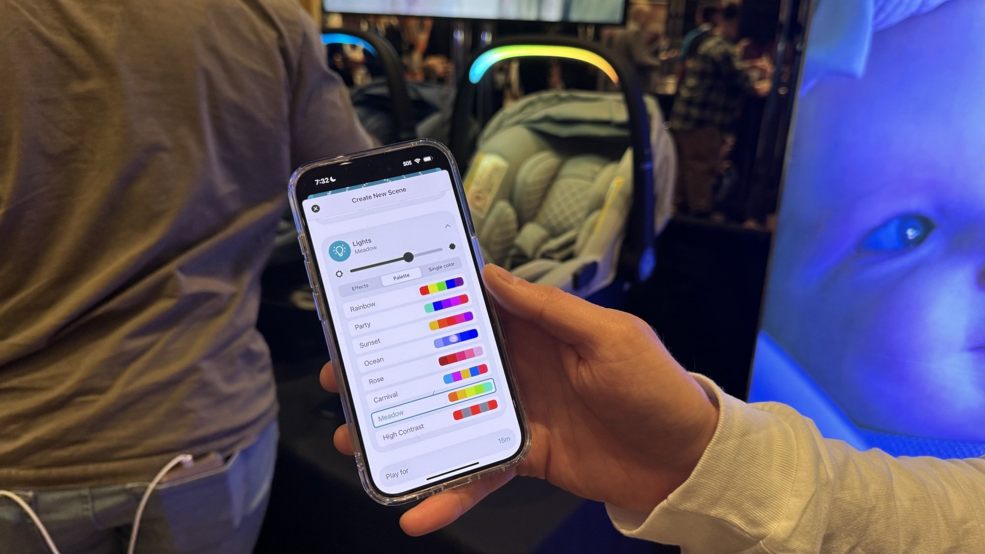 evenflo sensorysoothe car seats at ces 2025