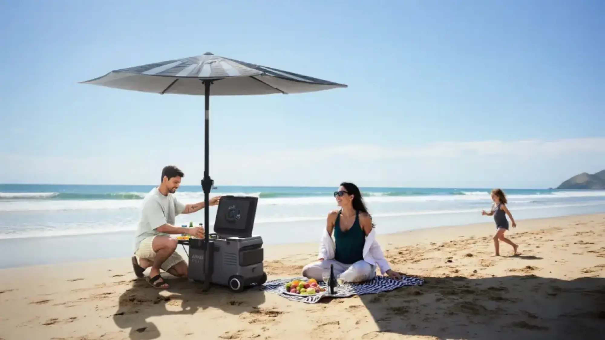 Anker Solix Solar Beach Umbrella