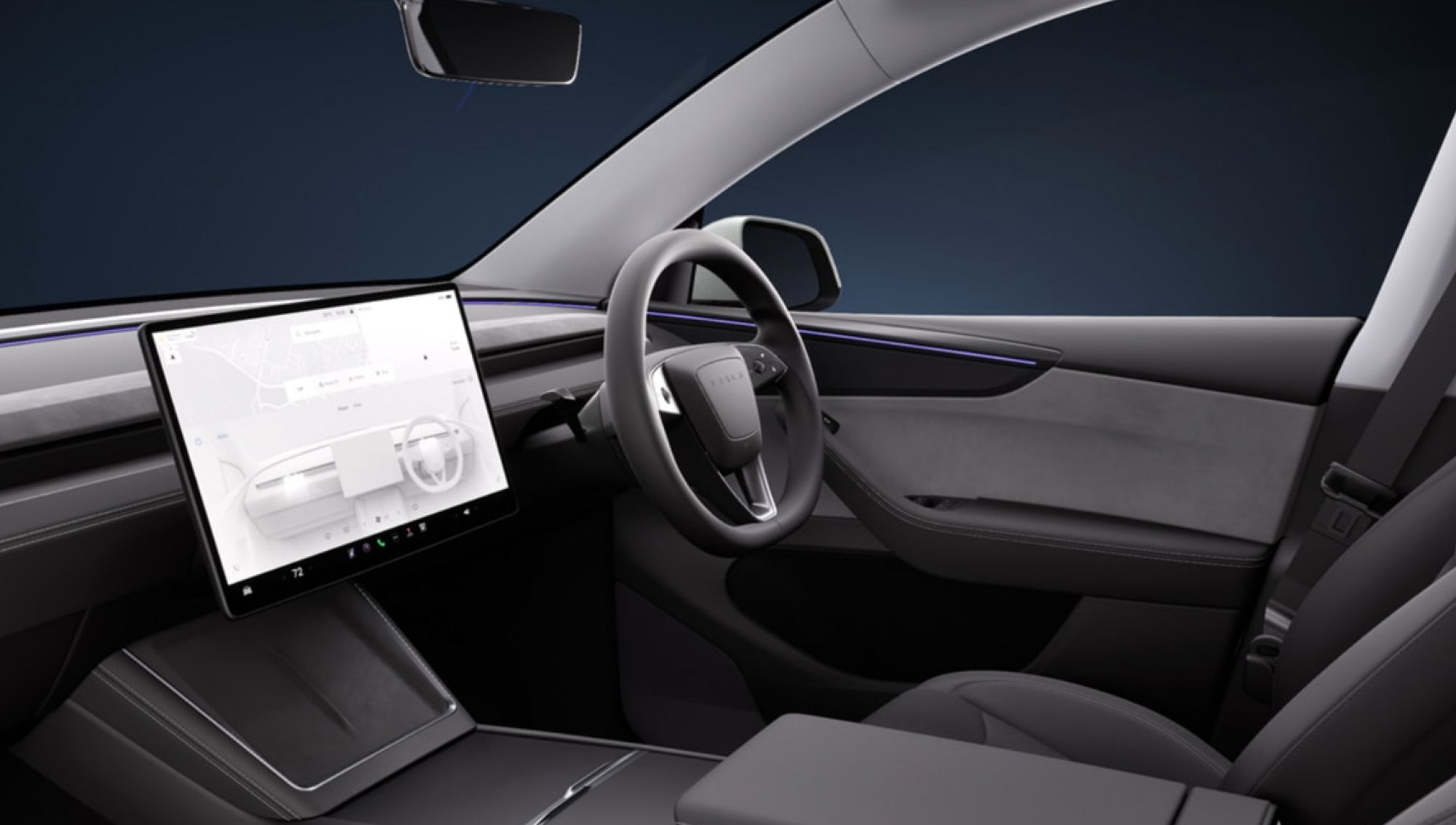 Tesla Model Y interior