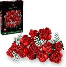 Lego Botanicals rose bouquet set