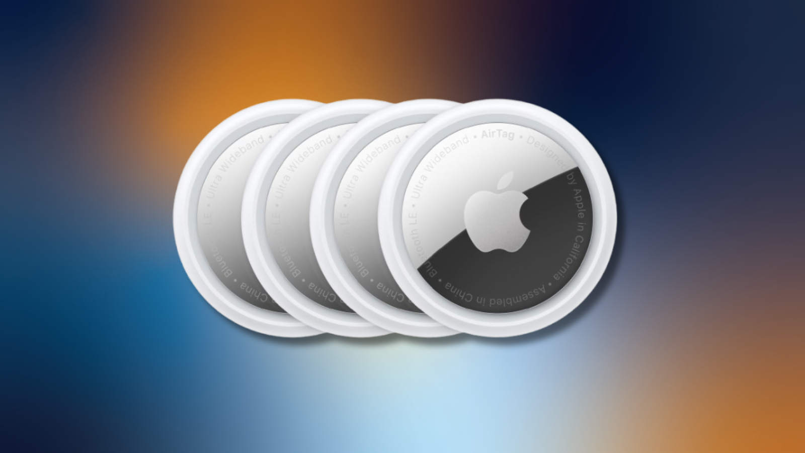 Apple AirTag 4-pack bundle 