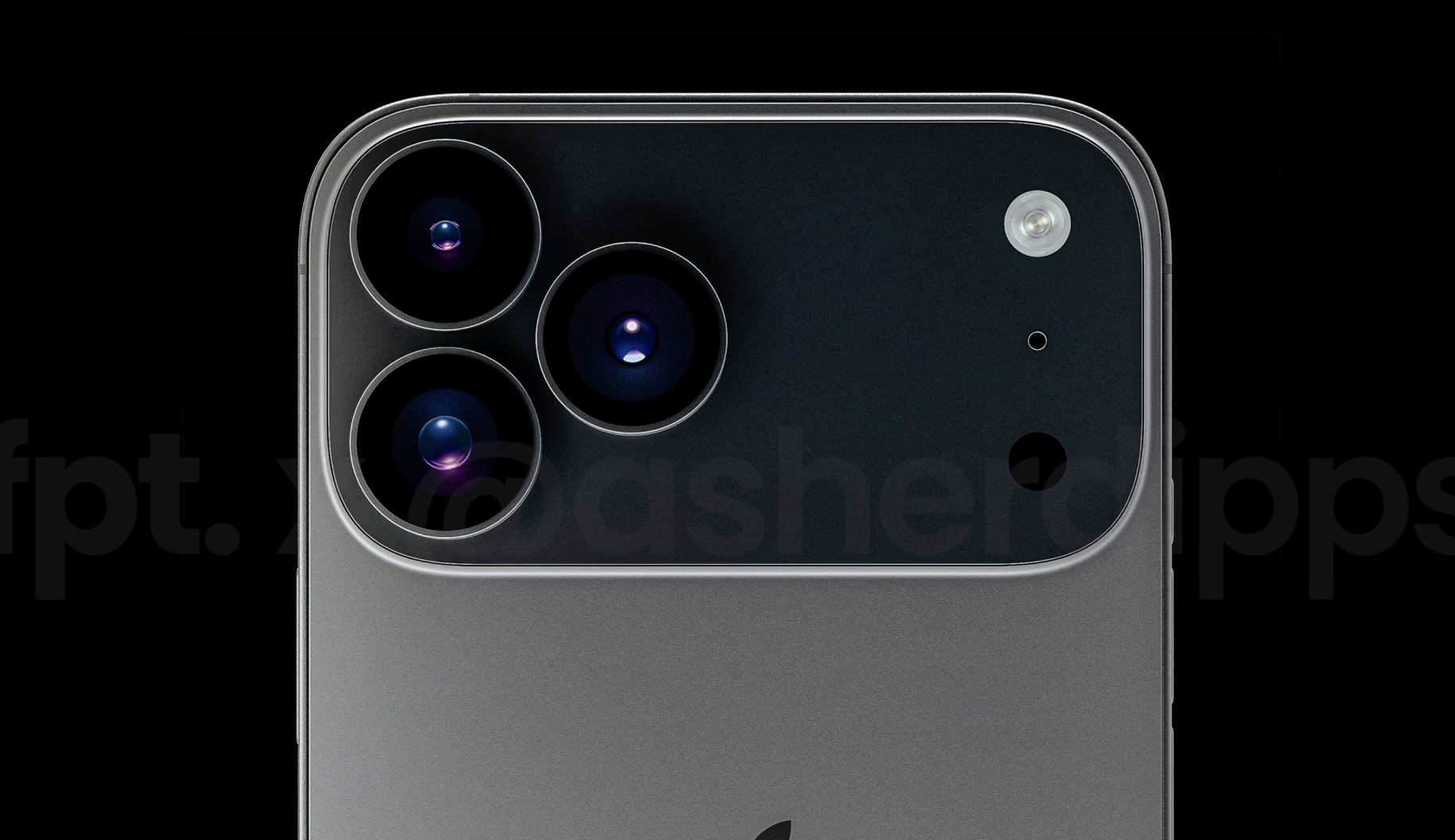 Apple iPhone 17 Pro render