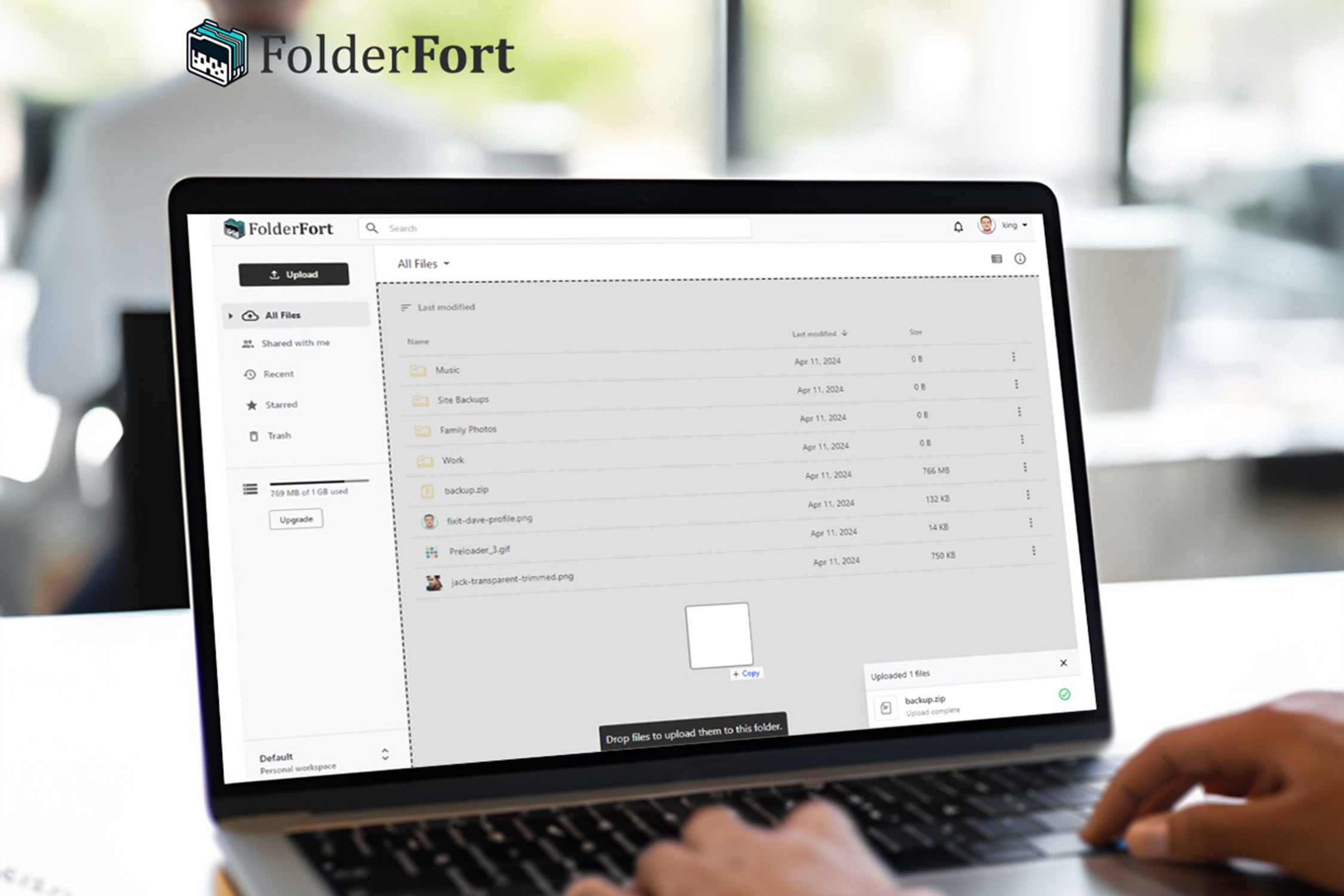 FolderFort 250GB Cloud Storage