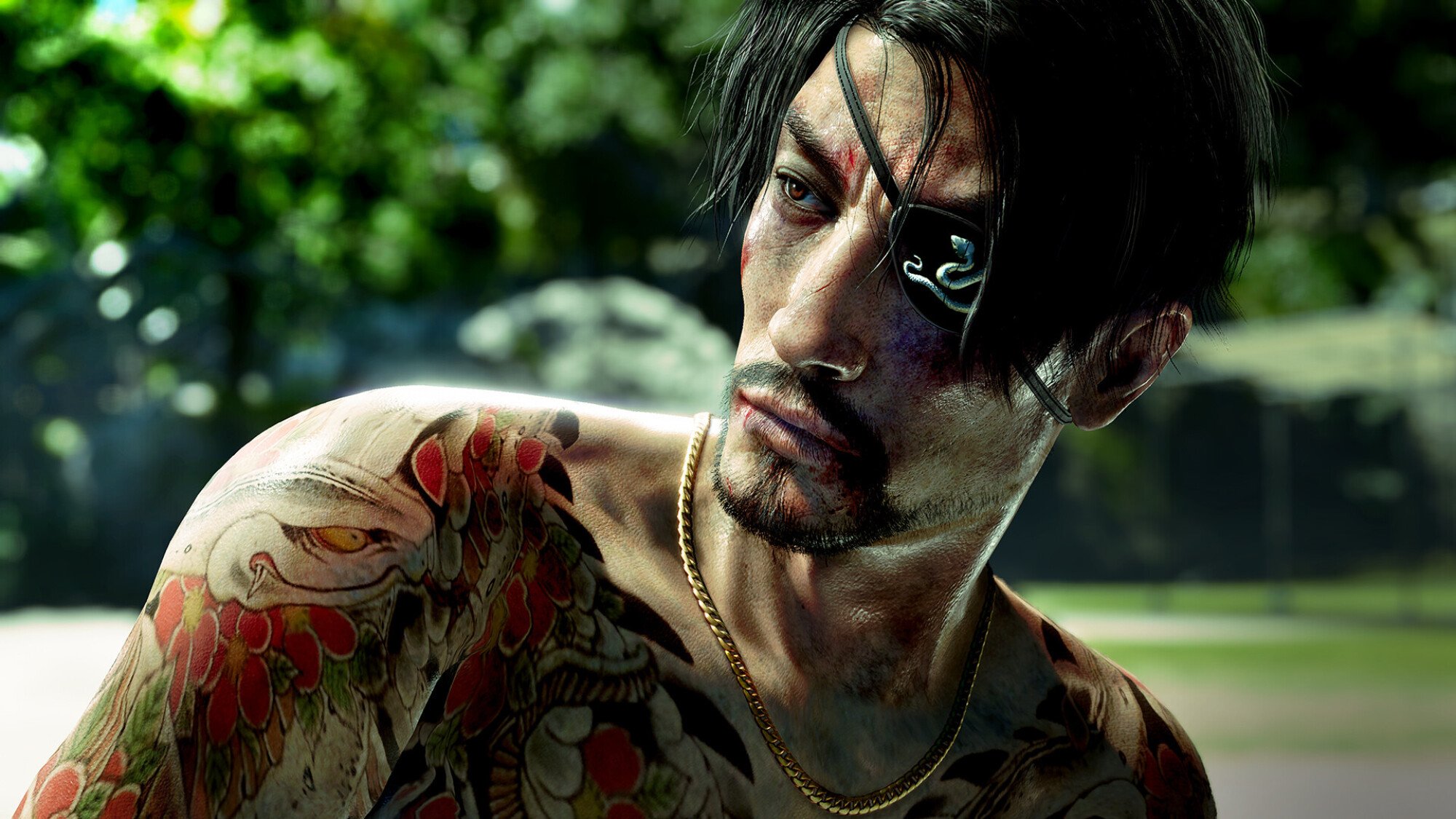 Goro Majima in Like a Dragon Pirate Yakuza in Hawaii