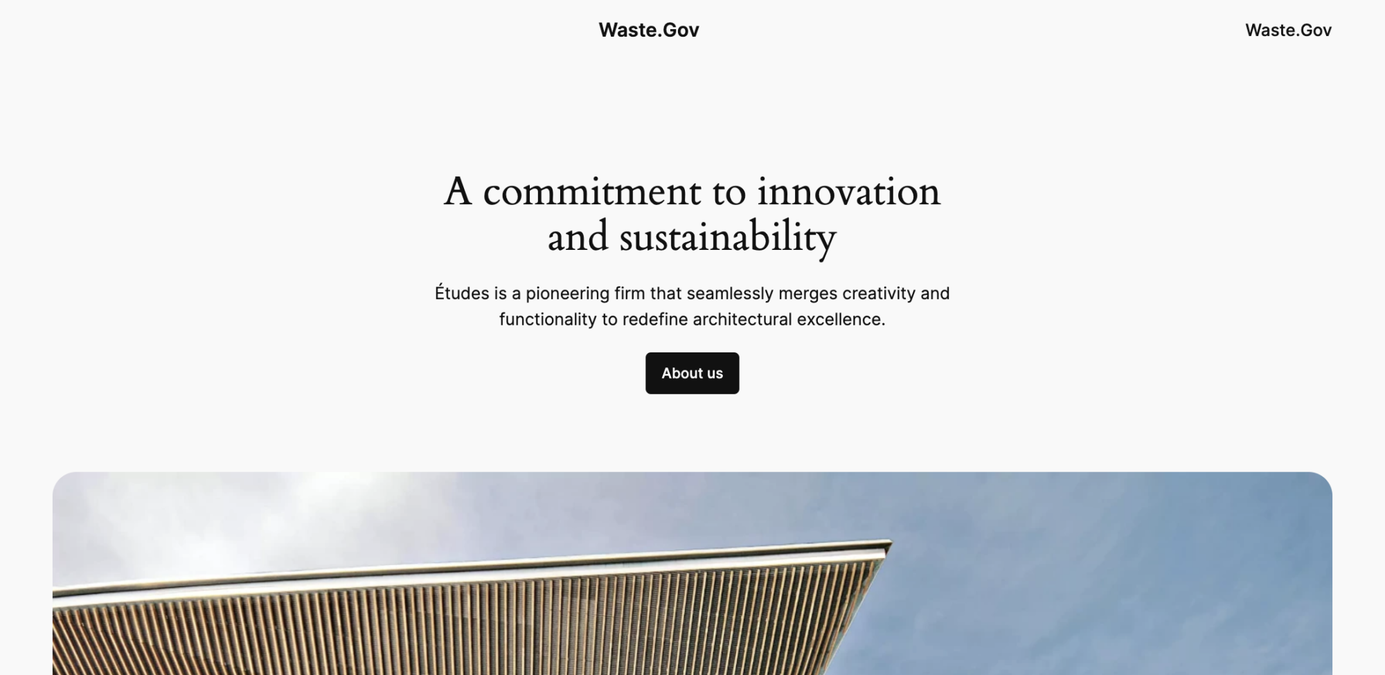 The Waste.gov website on Feb. 11, 2025, as archived by The Wayback Machine.