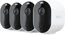 a 4-pack of the arlo pro 5s spotlight camera