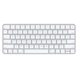 Apple Magic Keyboard on white background