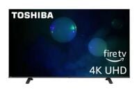 A Toshiba TV appears on a white background.