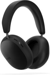 black sonos ace headphones on a white background