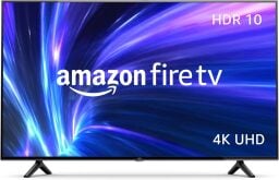 amazon 4-series fire tv against a white background