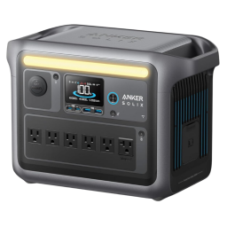 Anker SOLIX C1000 portable power station on a white background
