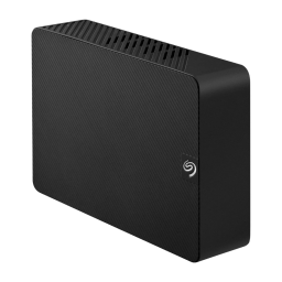 Seagate Expansion 20TB external hard drive on a white background