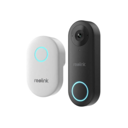 Reolink wired WiFi video doorbell on a white background