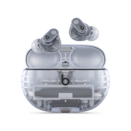 Beats Studio Buds+ wireless earbuds on a white background