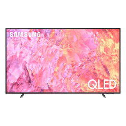 Samsung 75-inch Q60CB QLED 4K Smart TV on a white background