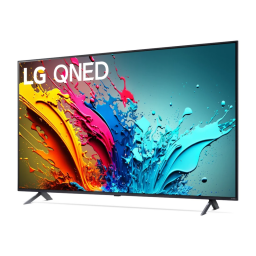 LG 55-inch 4K UHD QNED Smart TV on a white background