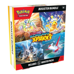 Surging Sparks Booster Bundle on a white background