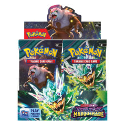 Pokémon Trading Card Game: Twilight Masquerade Booster Box on a white background