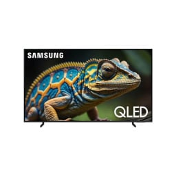 Samsung 55-inch Q60D QLED 4K Smart TV on a white background