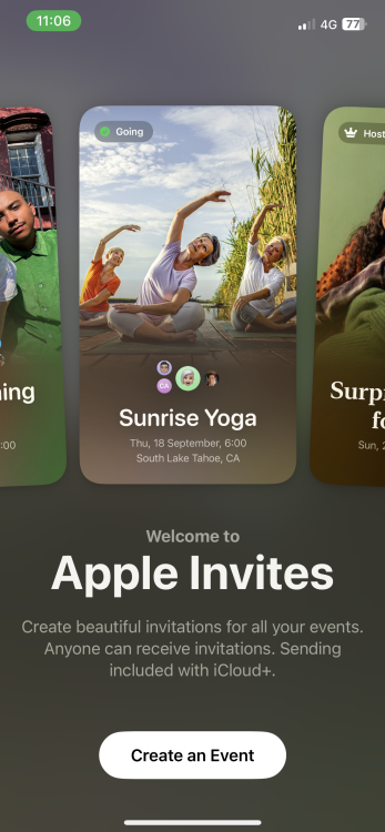 Apple Invites