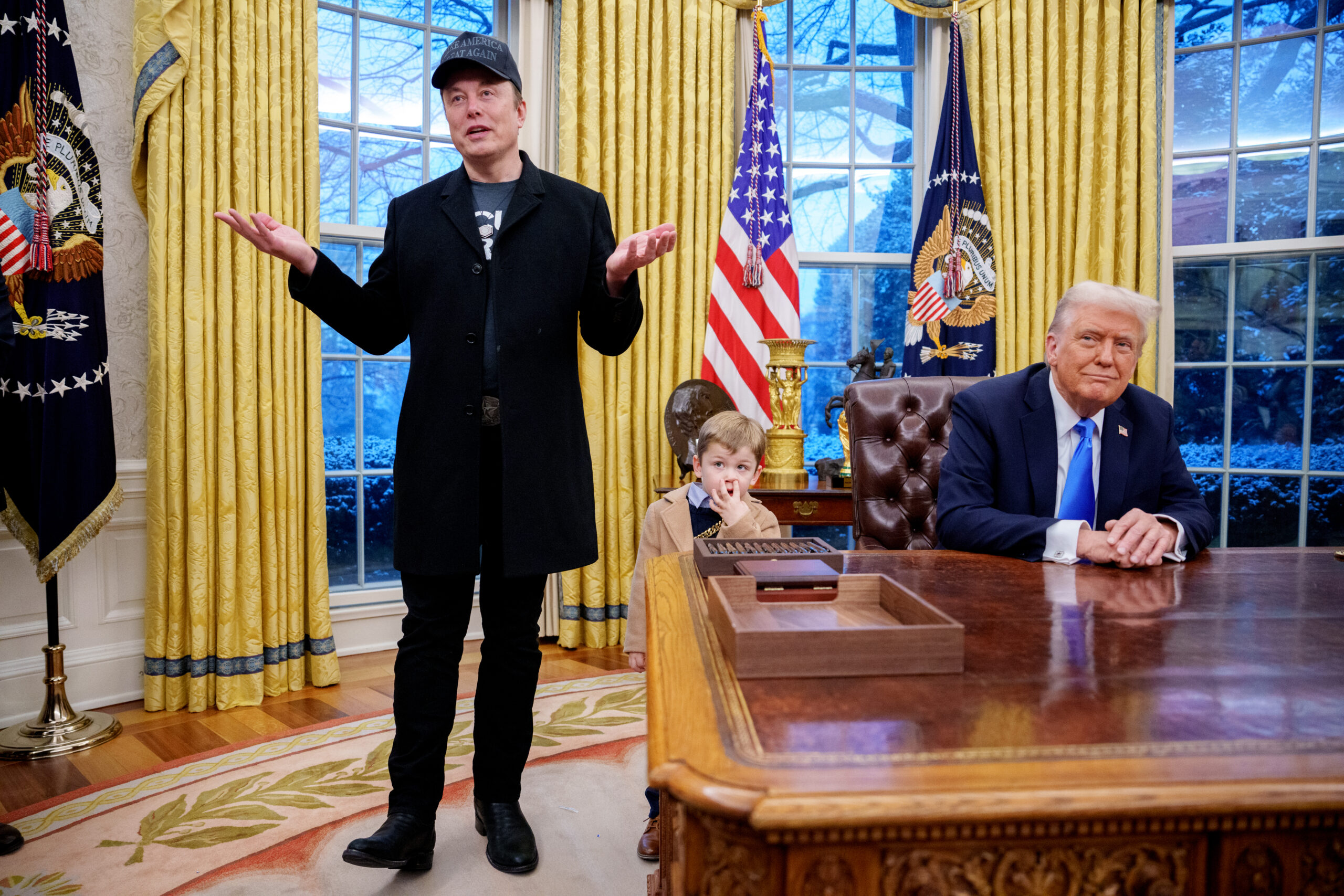 Elon Musk and Donald Trump