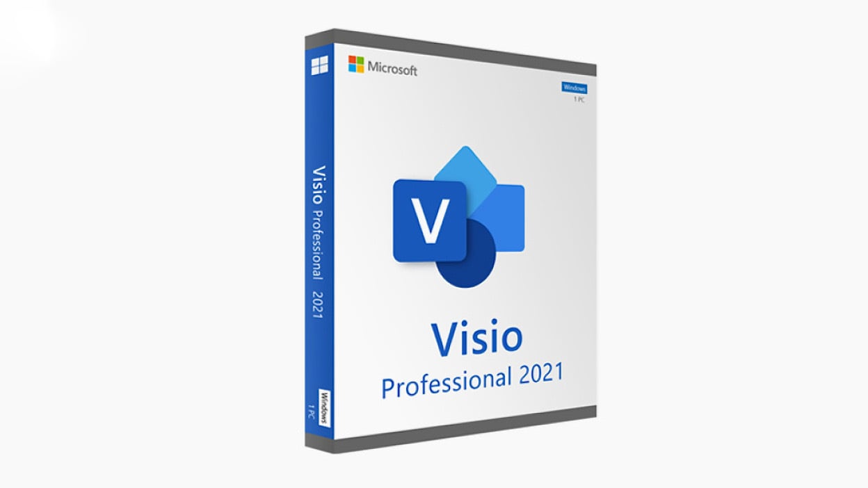 microsoft visio software box