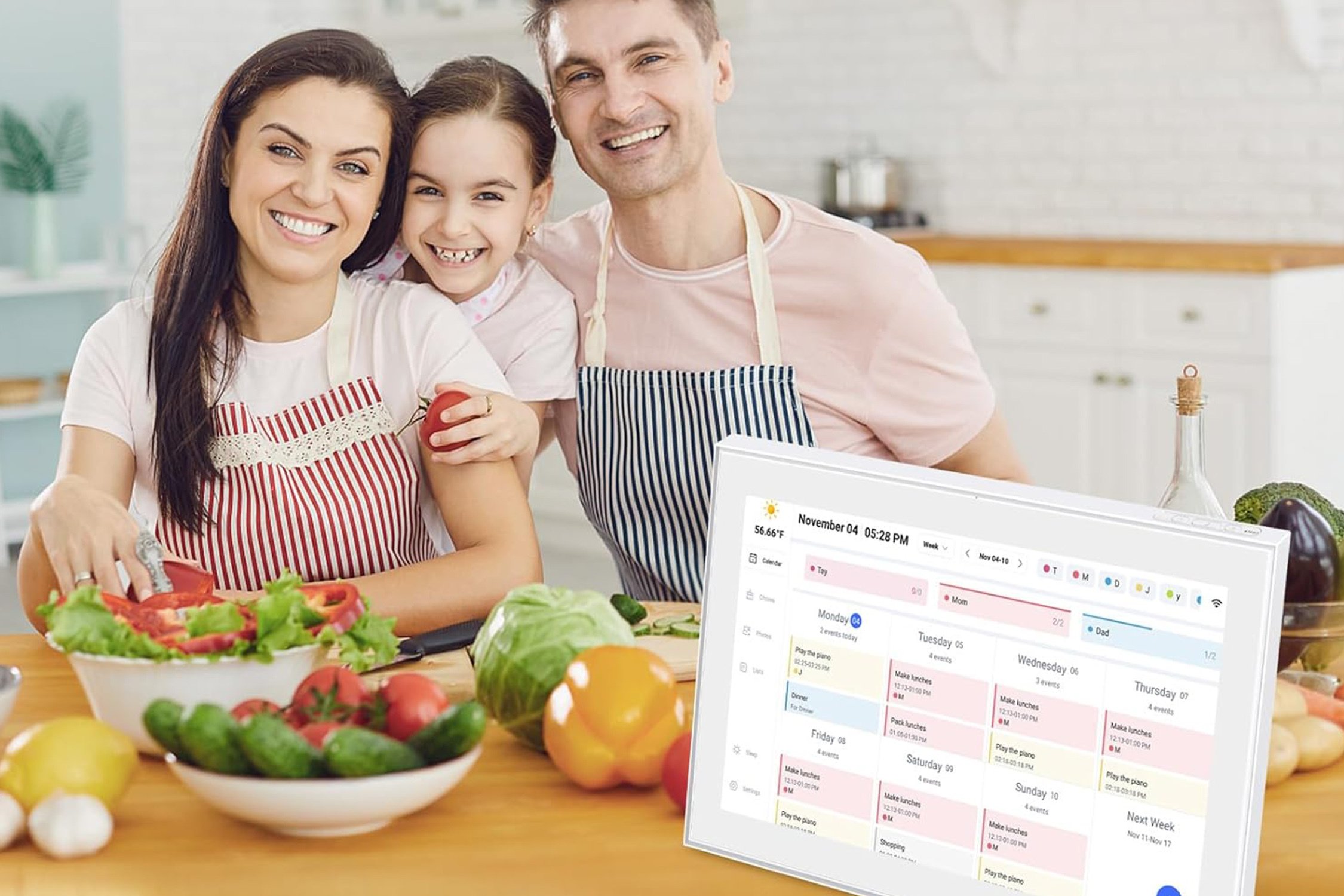 HD Touchscreen Calendar