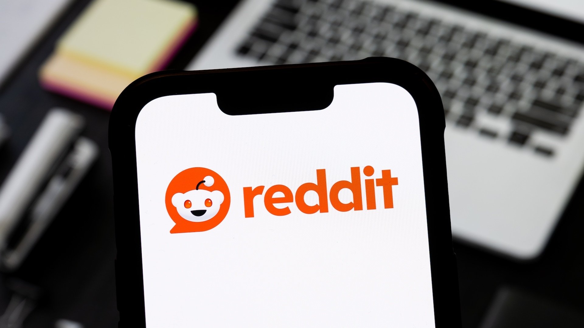 Reddit app shown on smartphone