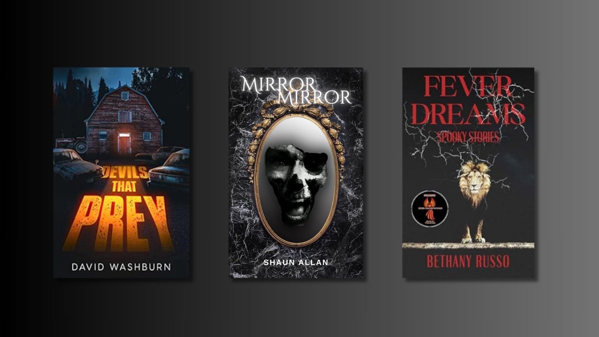 Spooky book covers