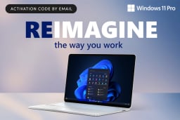 MS Windows 11 Pro advertisement