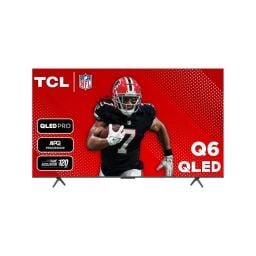 TCL 98-inch Q65 QLED 4K UHD Smart TV on a white background