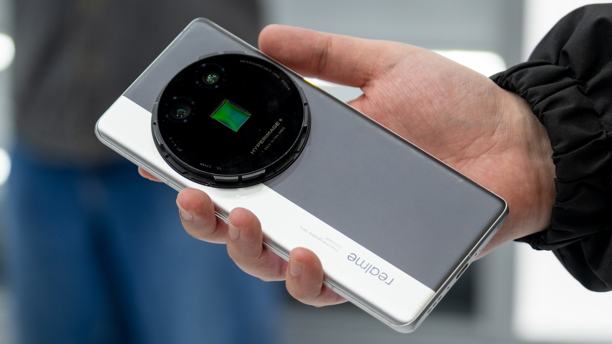 The Realme Ultra showcased at MWC 2025.