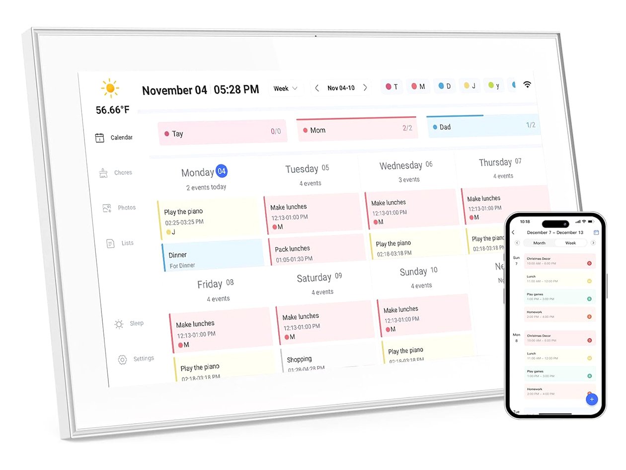 HD Touchscreen Calendar