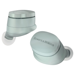 Bowers & Wilkins Pi6 Wireless Earbuds (Forest Green) on a white background