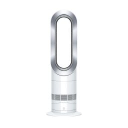 Dyson Hot+Cool AM09 Jet Focus heater and fan on a white background