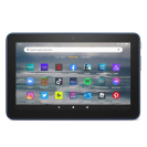 Amazon Fire 7 tablet on white background