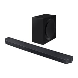 Samsung Q-Series 7.1.2ch Wireless Dolby Atmos Soundbar on a white background